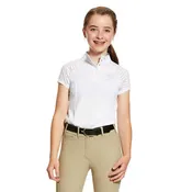 Ariat Girls Aptos Vent Short Sleeve Show Top