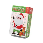 50-Piece Holographic Puzzle | Santa