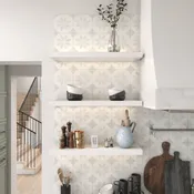LED White 2" Thick Floating Shelf