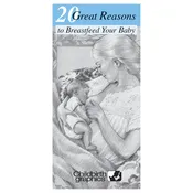 20 Great Reasons to Breastfeed Your Baby Pamphlet, English
