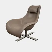 B&B Italia Mart Armchair with Swivel Base
