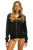 5 STRIPE ZIP HOODIE