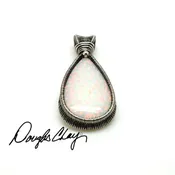 Aurora Opal Pink White - Lab Cultured Opal