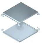0.31" Stencil Frame Zig-Zag Top & Bottom Set with 55 Slots, 36"