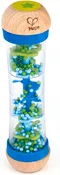BEADED RAINDROPS/MINI WOODEN MUSICAL SHAKE AND RATTLE RAINMAKER