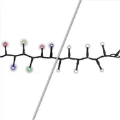 Celebrations 1000‑LED Rice String Lights – Multicolor & Warm White Plug‑In Holiday Illumination