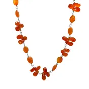 14k Carnelian Necklace