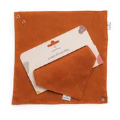 100% Linen Drool Bib - Fox by Moss & Fawn
