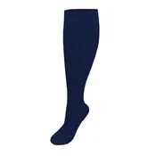3-Pack Girls Navy Premium Cable Knee-Hi Socks