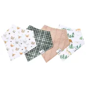 Baby Bandana Bibs Set of 4 | Wilder