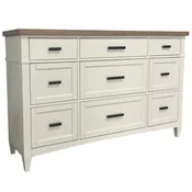 AMERICANA MODERN BEDROOM 9 Drawer Dresser
