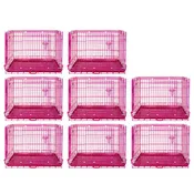 24-42" Pink Wire Dog Crate RED24-42