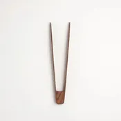 11" Walnut Tongs