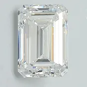 1.43 Carat Emerald Lab Grown Diamond VS1 Clarity E Color IGI Certified