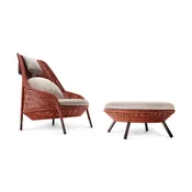 AHNDA FOOTSTOOL/COFFEE TABLE BASE ONLY