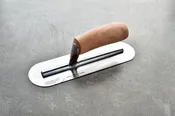 10 x 3 Finishing Trowel Wood Handle Round