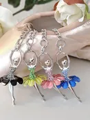 American Dance Supply Ballerina Keychain