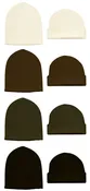 Reversible Seamless Watch Cap