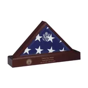 Admiral Flag Case with Pedestal Urn