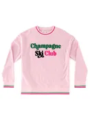 CHAMPAGNE SKI CLUB SWEATSHIRT