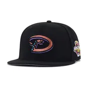 Arizona Diamondbacks Black 2001 World Series Cooperstown New Era 59Fifty Fitted