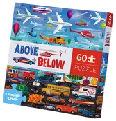 Above & Below Floor Puzzle -Things that Go
