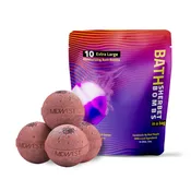 A Rose For You Luxury Bath Bombs -Set of 10 -  Extra Large - 4.5oz
