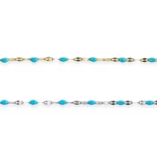 Aqua Enamel Chain