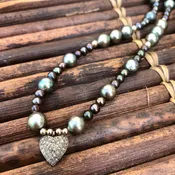 Akoya Love Necklace