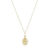 1.48 Ct. Pear-Shaped Step Cut Fancy Yellow Diamond Pendant Necklace from Bespoke by Platt