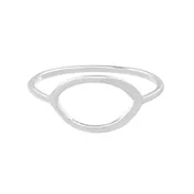 Bloom Ring Horizontal- Silver