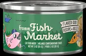Fish Market Flaked Cod in Gelée, 3 oz
