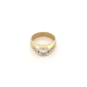 14K GIA Diamond Ring