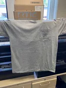Tee Shirt - Cotton With Pocket - Heather Gray