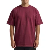 3 PACK Shaka Wear 6.0 oz Active Short Sleeve T-Shirt (Burgundy/Dark Grey/Red/Royal/Sky Blue)