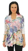 Impulse California Two Piece Leafy Cardigan Set