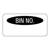 1″ x 2″ Bin Number Label