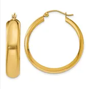 14K Hoop Earrings