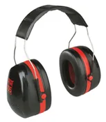 3M™ Optime™ 105 Black & Red Earmuffs