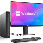 HP EliteDesk 800 G6 10th Gen. Tiny Desktop Computer Windows 11 Pro (Renewed)