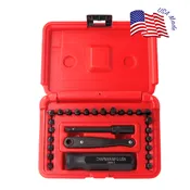 #7341 Standard + Bristol / 6 Spline Screwdriver Set | Chapman MFG
