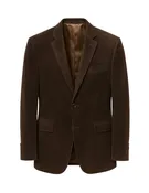 Brown Velvet Feel Blazer