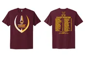 8th Grade Windsor Middle School Football League Champ T-Shirt (Adult)