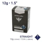 12g Sterilized 1.5" Body Piercing Needles — Box of 100