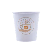 10oz Custom Printed White Paper Hot Cups