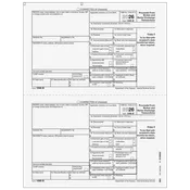 1099-B Proceeds from Broker and Barter Exchange Transactions -  Receipient State Copy 2
