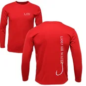 Poly  - Red L.A.W Hook Long Sleeve
