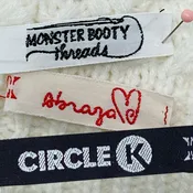NEW ORDER 5/8" Cotton Logo Labels
