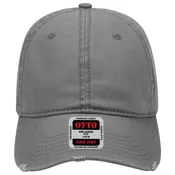 104-764 Superior Garment Washed Cotton Twill Distressed Visor Low Profile Pro Style Caps