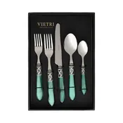 Aladdin Antique Green Five-Piece Place Setting - Set of 4